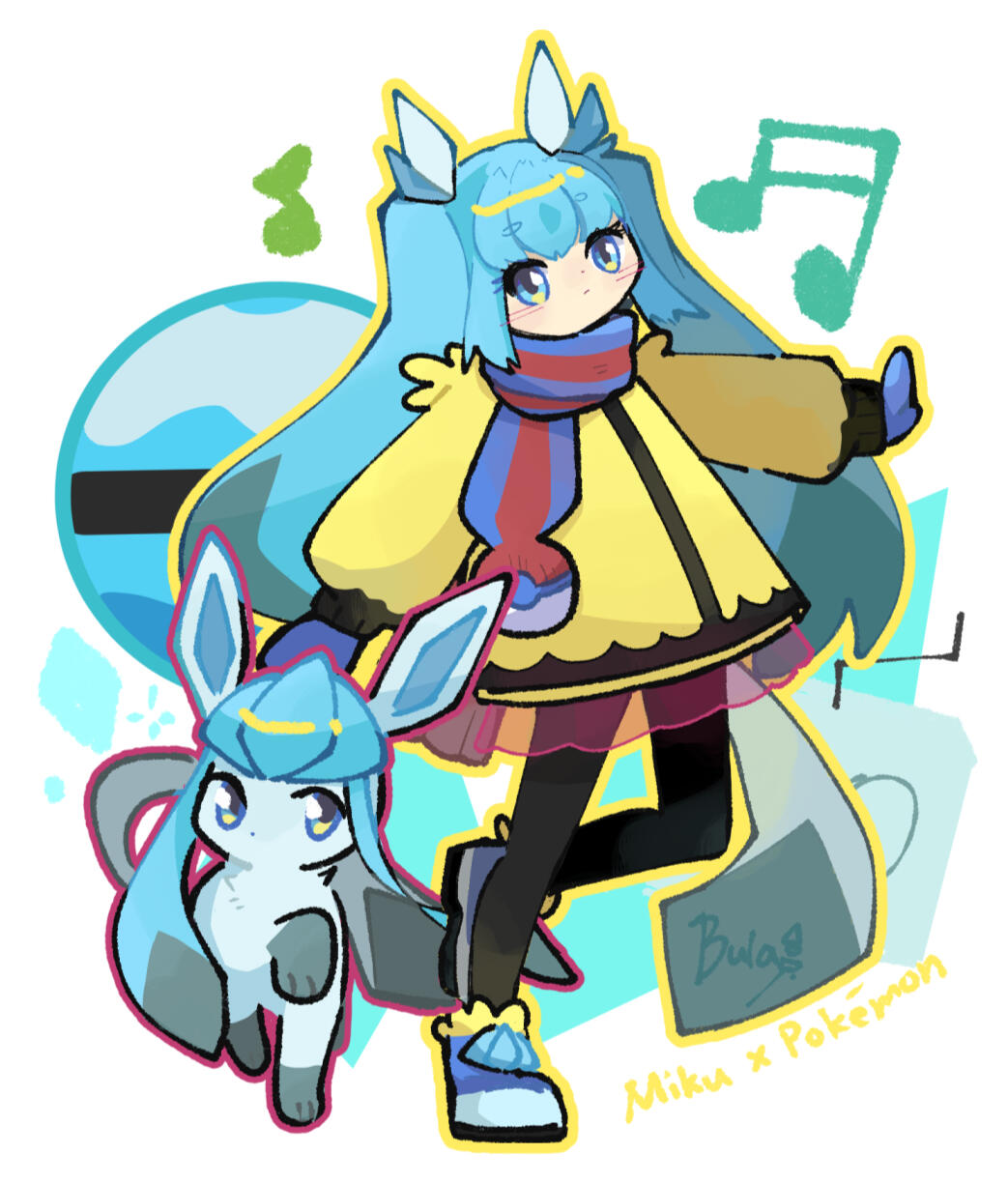 Miku x Glaceon