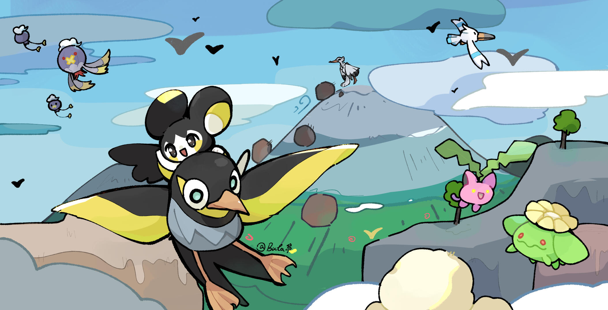 Flying type